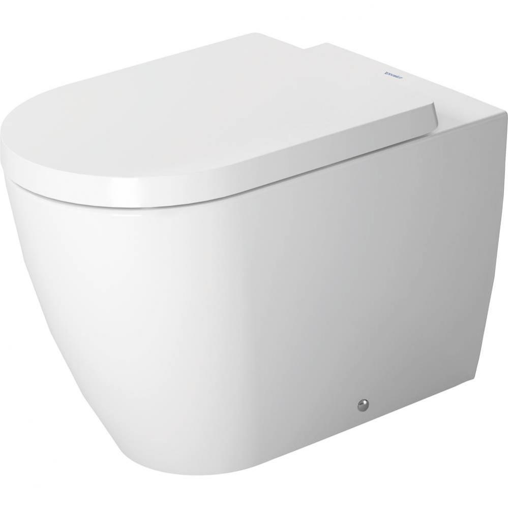 ME by Starck Floorstanding Toilet Bowl White with WonderGliss