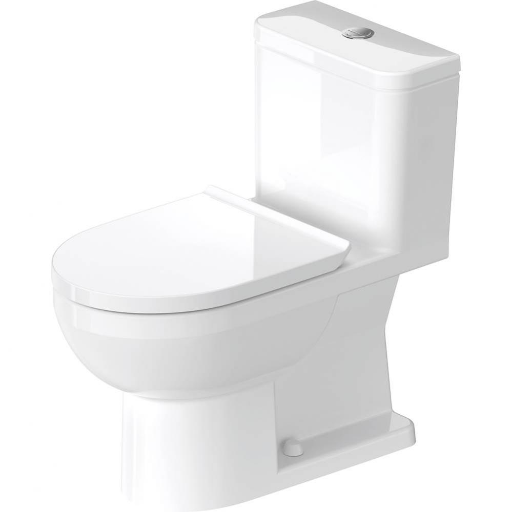 No.1 One-Piece Toilet Kit White with Seat