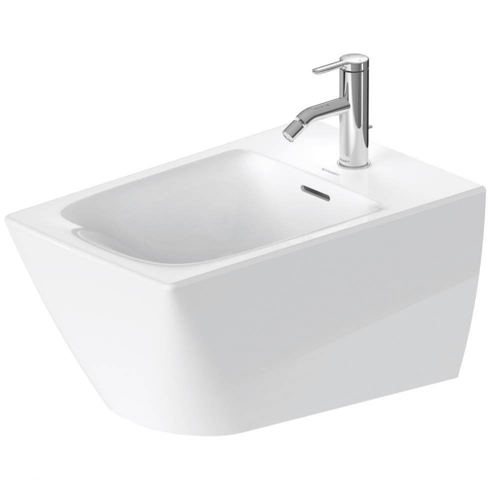 Viu Wall-Mounted Bidet White with WonderGliss