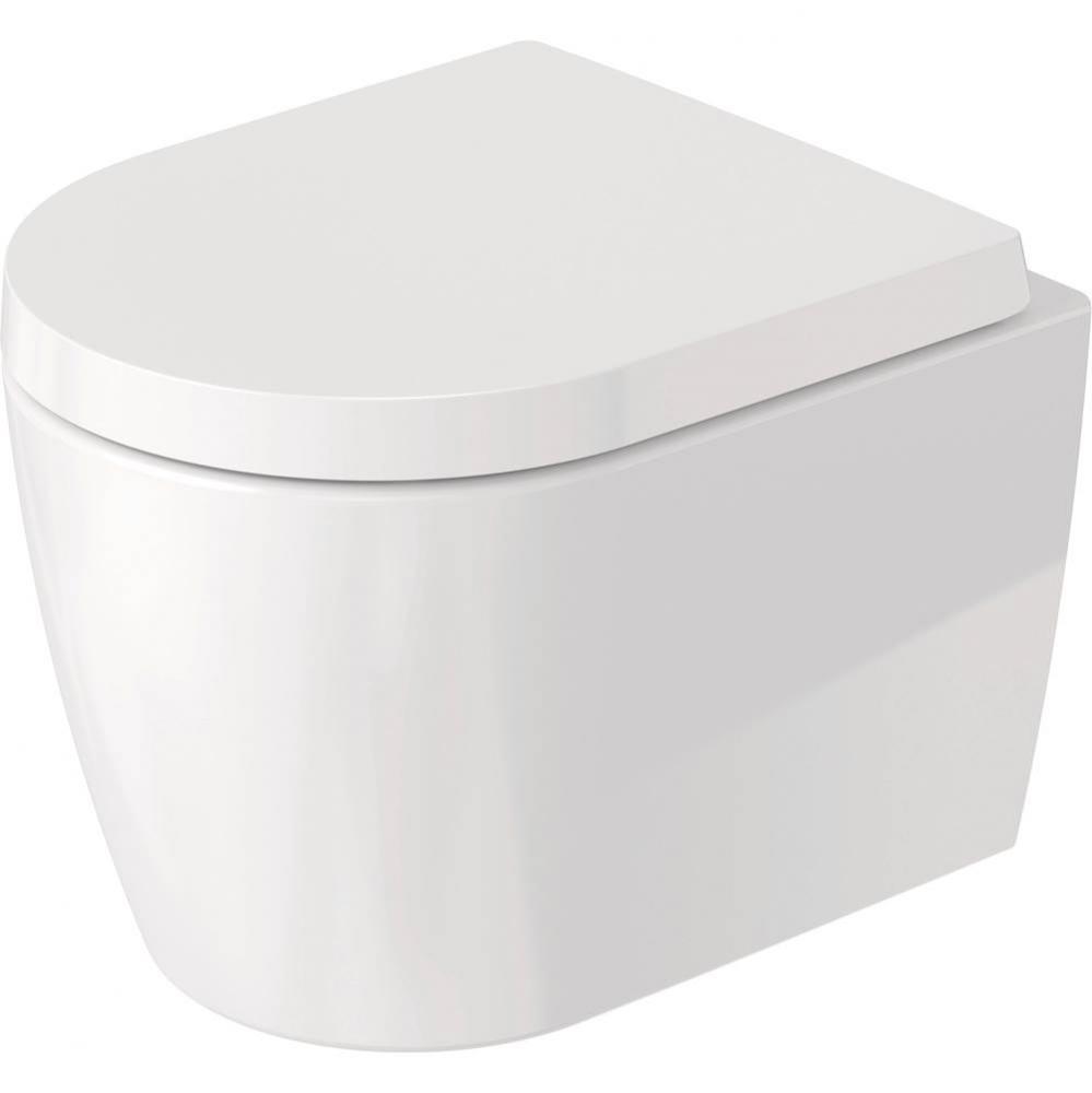 ME by Starck Wall-Mounted Toilet White with WonderGliss