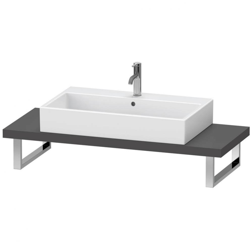 Duravit X-Large Console  Graphite Matte