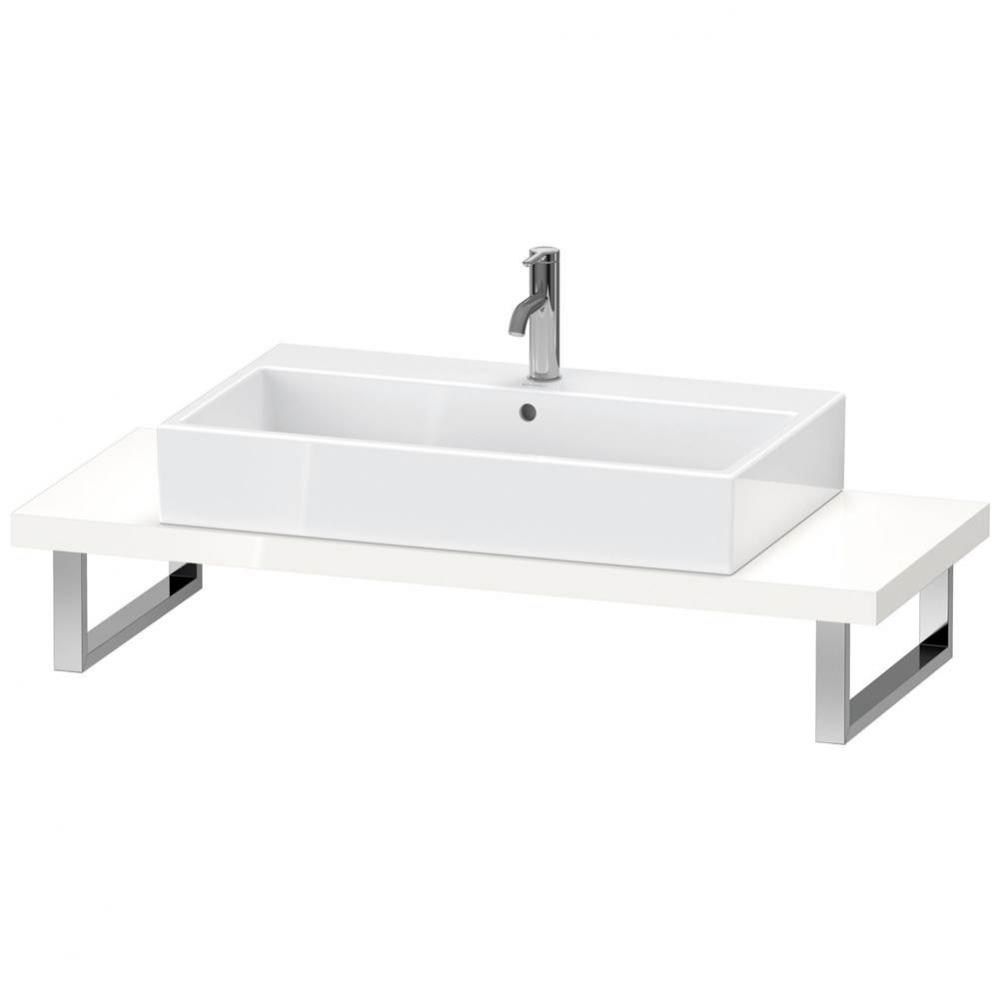 Duravit XViu Console  White High Gloss