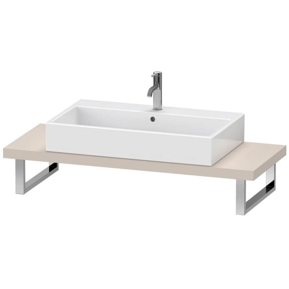 Duravit XViu Console  Taupe Matte