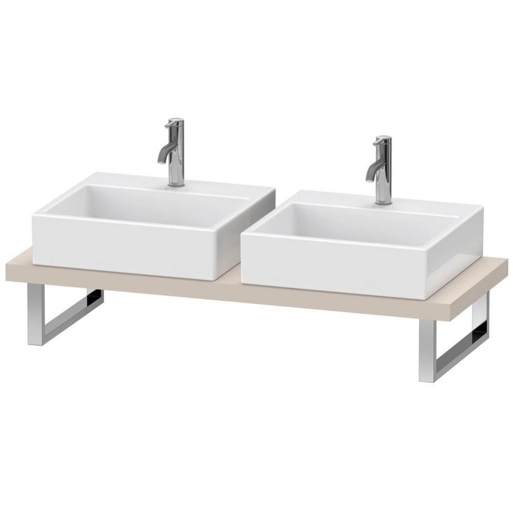 Duravit XViu Console  Taupe Matte