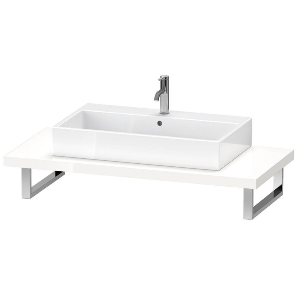 Duravit XViu Console  White High Gloss