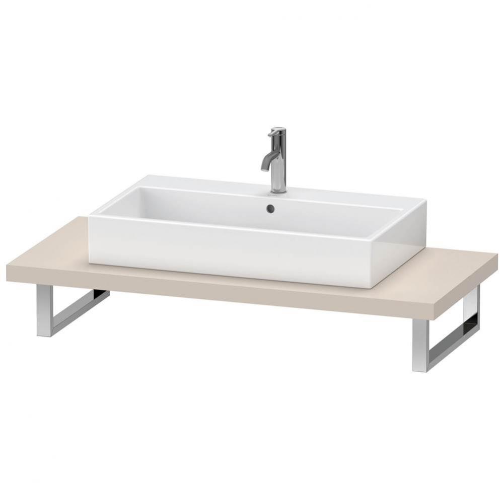 Duravit XViu Console  Taupe Matte