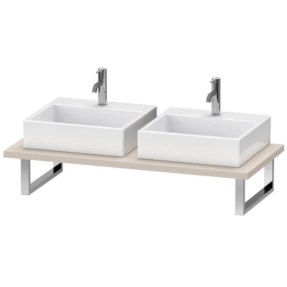 Duravit XViu Console  Taupe Matte