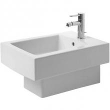 Duravit 2239150000 - Duravit Vero Wall-Mounted Bidet  White