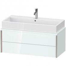 Duravit XV59090B185 - Duravit XViu Vanity Unit for Console  White High Gloss