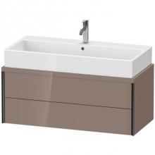 Duravit XV59090B286 - Duravit XViu Vanity Unit for Console  Cappuccino High Gloss