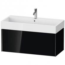 Duravit XV42370B240 - Duravit XViu One Drawer Wall-Mount Vanity Unit Black