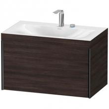 Duravit XV4610EB252C - Duravit XViu One Drawer C-Bonded Wall-Mount Vanity Kit European Oak