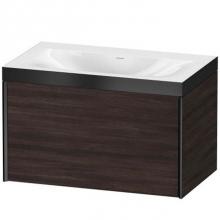 Duravit XV4610NB252P - Duravit XViu One Drawer C-Bonded Wall-Mount Vanity Kit European Oak