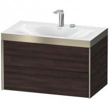 Duravit XV4615EB152P - Duravit XViu Two Drawer C-Bonded Wall-Mount Vanity Kit European Oak