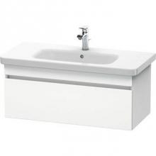 Duravit DS638202243 - Duravit DuraStyle One Drawer Wall-Mount Vanity Unit White|Basalt