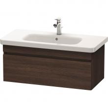 Duravit DS638205353 - Duravit DuraStyle One Drawer Wall-Mount Vanity Unit Chestnut Dark