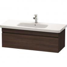 Duravit DS639505353 - Duravit DuraStyle One Drawer Wall-Mount Vanity Unit Chestnut Dark