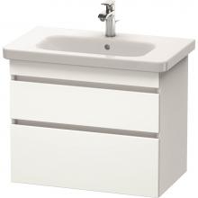 Duravit DS648101818 - Duravit DuraStyle Two Drawer Wall-Mount Vanity Unit White