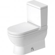 Duravit D1909700 - Starck 3 Two-Piece Toilet Kit White