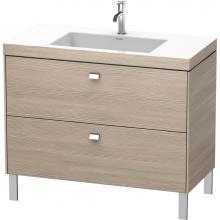 Duravit BR4702O1031 - Duravit Brioso C-Bonded Floorstanding Vanity  Pine Silver