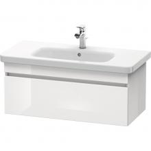 Duravit DS638207518 - Duravit DuraStyle One Drawer Wall-Mount Vanity Unit Linen|White