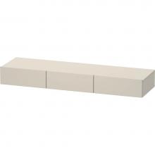 Duravit DS827209191 - Duravit DuraStyle Shelf With Drawer  Taupe Matte