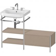 Duravit HP4850T7575 - Duravit Happy D.2 Plus C-Shaped Metal Console  Linen