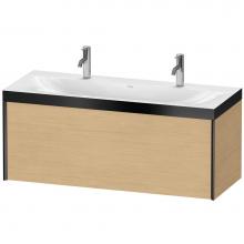 Duravit XV4613OB230P - XViu One Drawer C-Bonded Wall-Mount Vanity Kit Natural Oak