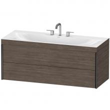 Duravit XV4617TB251C - Duravit XViu C-Bonded Wall-Mounted Vanity  Pine Terra