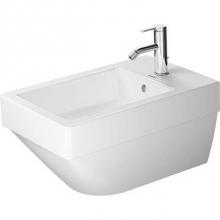 Duravit 22741500001 - Vero Air Wall-Mounted Bidet White with WonderGliss