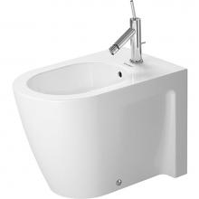 Duravit 2255100000 - Duravit Starck 2 Floor-Mounted Bidet  White