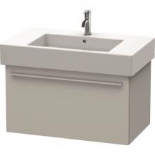 Duravit XL605200707 - Duravit X-Large Wall-Mount Vanity Unit Concrete Gray