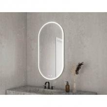 Fleurco MHAPO2039 - HALO PLUS OBLONG MIRROR 20''W X 39''H +DEFOG +LIGHT +TOUCH