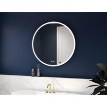 Fleurco MHAPR3030 - HALO PLUS ROUND MIRROR 30'' +DEFOG +LIGHT +TOUCH SWITCH