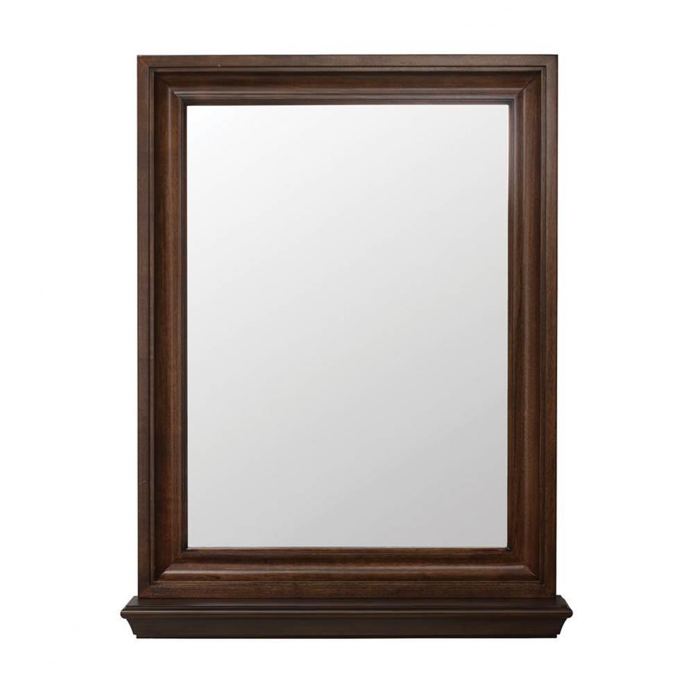 Cherie Framed Mirror Dark Walnut