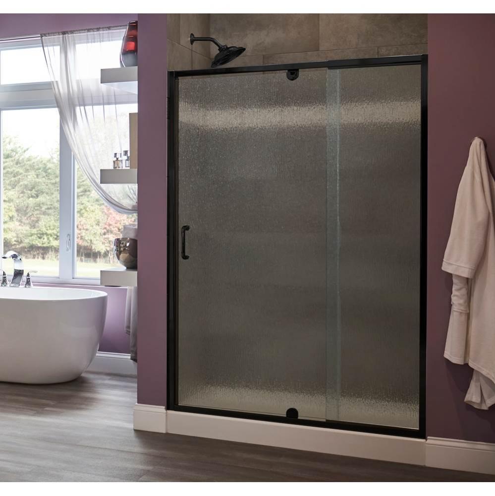 Cove 1/4'' Frameless Pivot Shower Door and In Line Panel Door