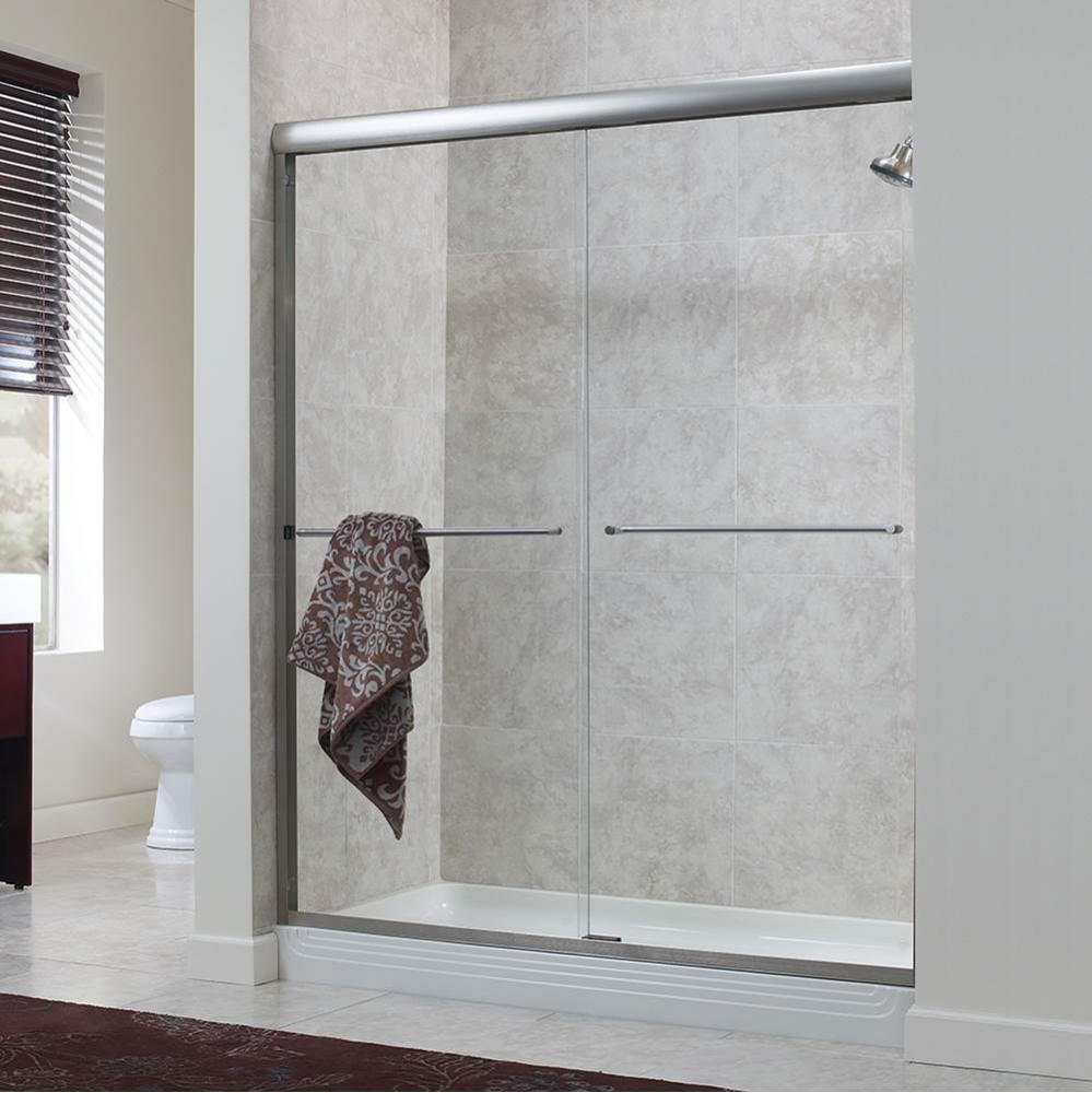 Cove 1/4'' Frameless By-Pass Sliding Shower Door