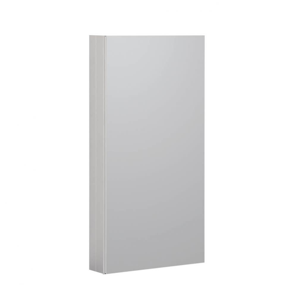 Metal Medicine Cabinet 15'' X 36'' Beveled Mirror, ,  Satin