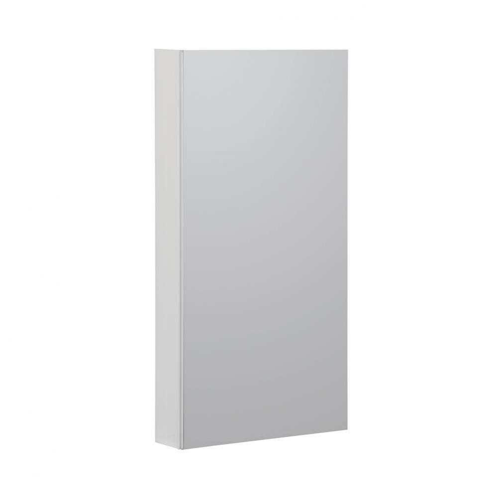 Metal Medicine Cabinet 15'' X 36'' Beveled Mirror, ,  White