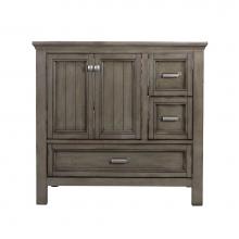 Foremost BAGV3622D - Brantley 36'' Vanity Distressed Grey