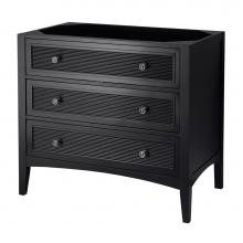 Foremost BYBV3621 - Bernay 36 inch antique black bathroom