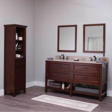 Foremost GENV6022D - Georgette 60'' Vanity Walnut