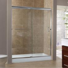 Foremost MRSS4872-CL-SV - Marina 3/8'' Frameless By-Pass Sliding Shower Door