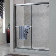 Foremost TDSS5270-CL-BN - Tides Framed By-Pass Sliding Shower Door