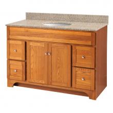 Foremost WROA4821D - Worthington 48 inch oak bathroom