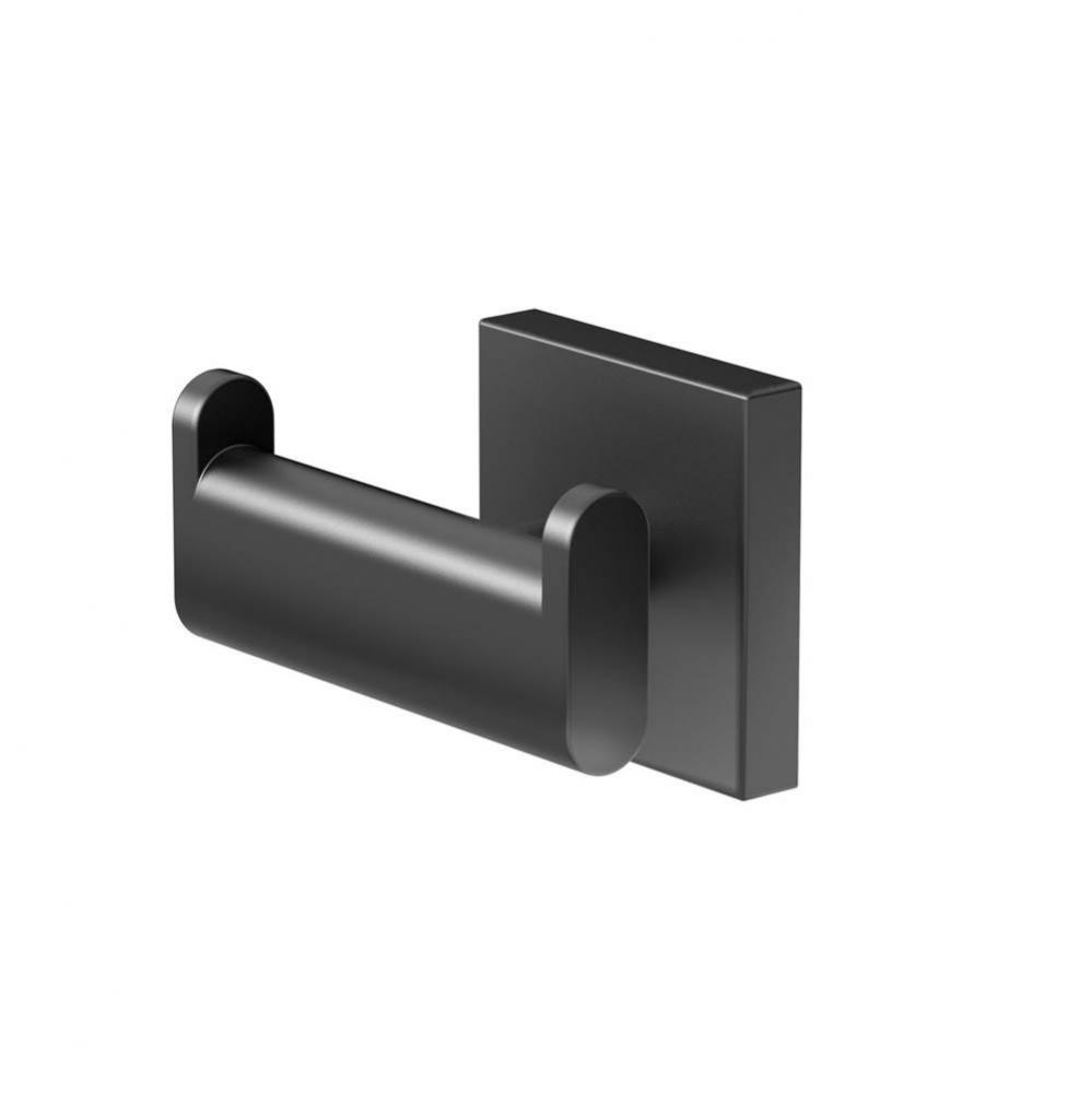 Elevate Double Robe Hook Matte Black