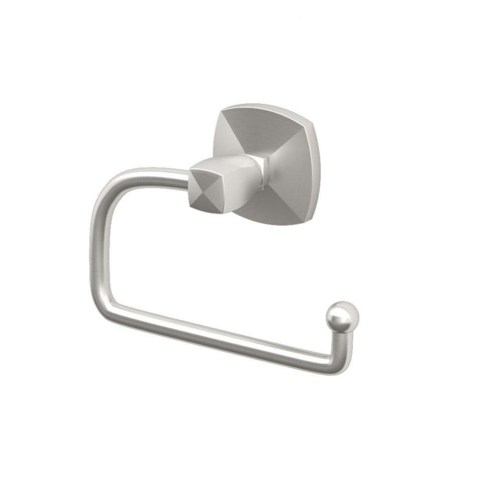 Jewel Euro Toilet Paper Holder, Satin Nickel