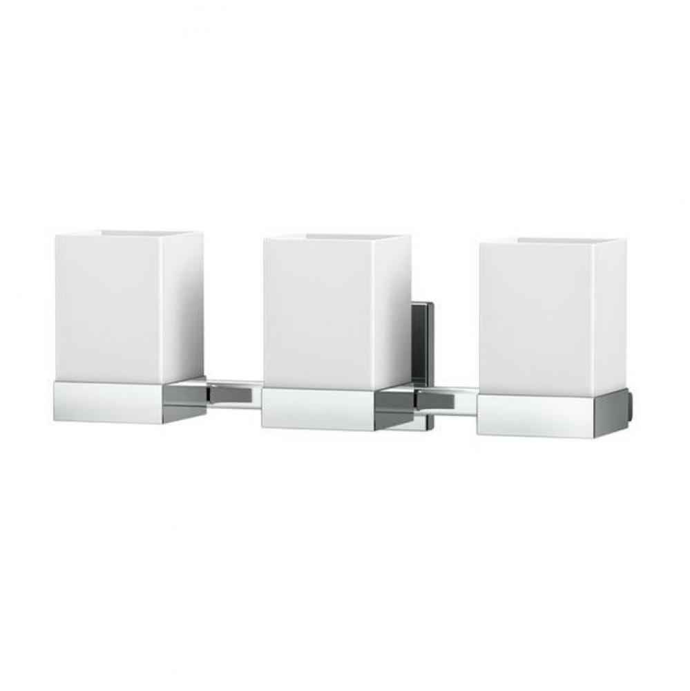 ELEVATE TRIPLE SCONCE,CHROME