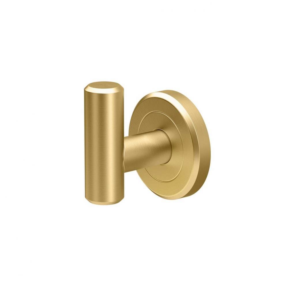 Latitude II Robe Hook Brushed Brass