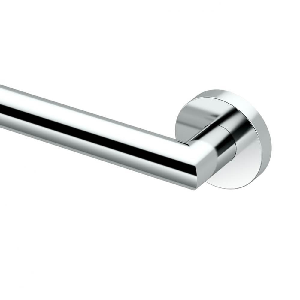 GLAM,GRAB BAR,36 In. L,CHROME